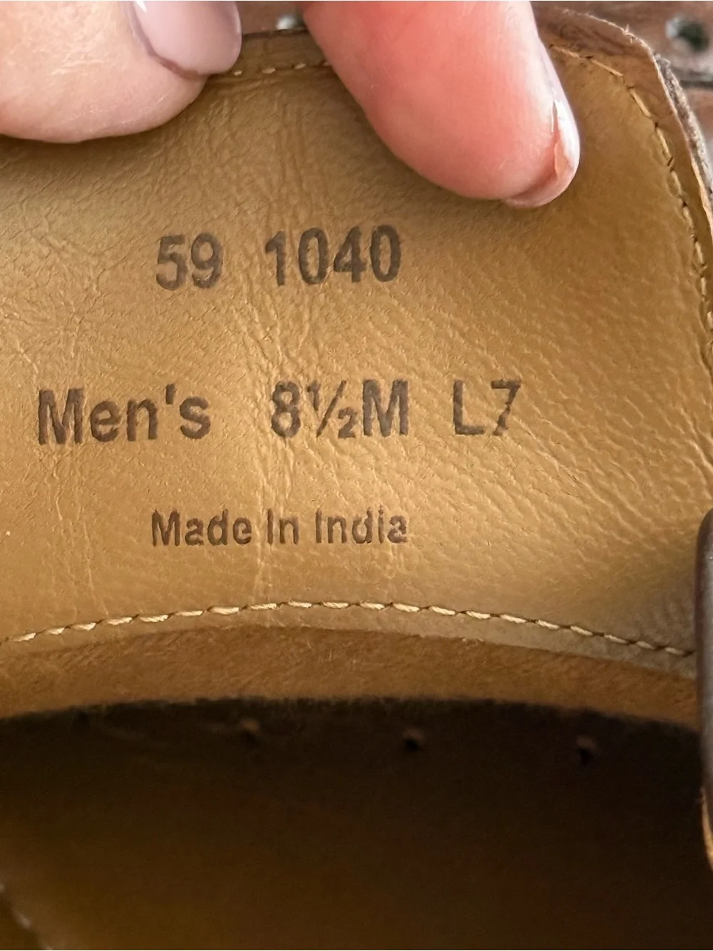 Johnston & Murphy Double Buckle Monk Strap Mens Brown Oxfords Casual Shoes 8.5M